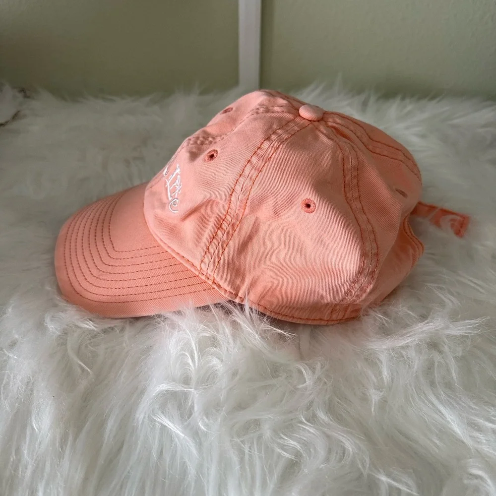 Salt Life Peach Embroidered Anchor Hat